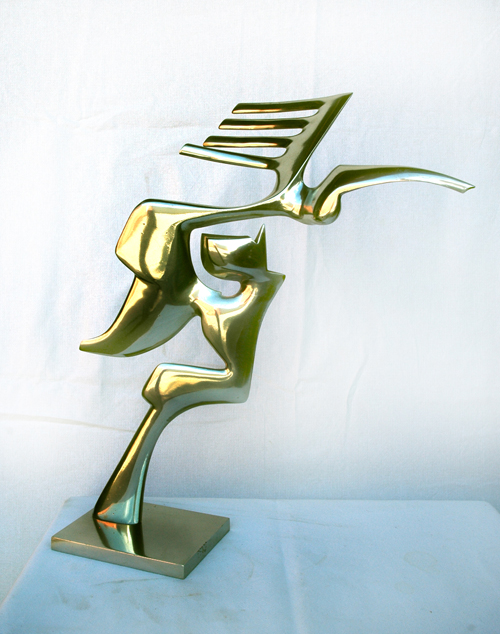 Metal sculpture Art Brenner