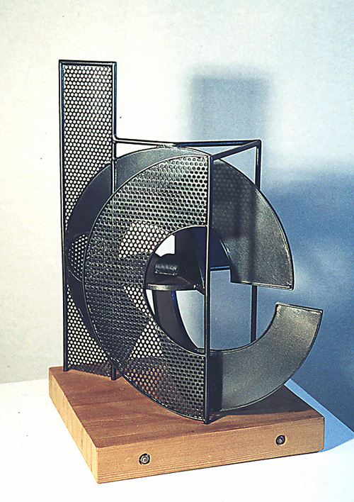 Metal sculpture Art Brenner - PRISM